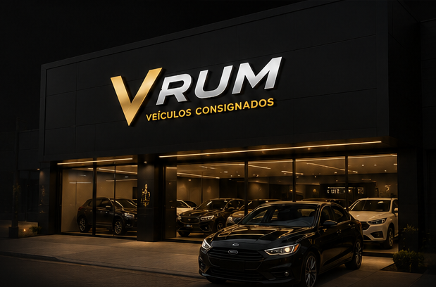 Fachada da Vrum Veículos