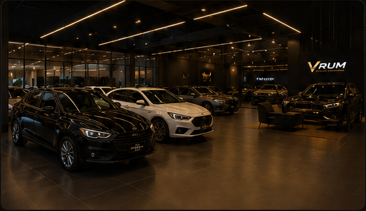 Interior do showroom